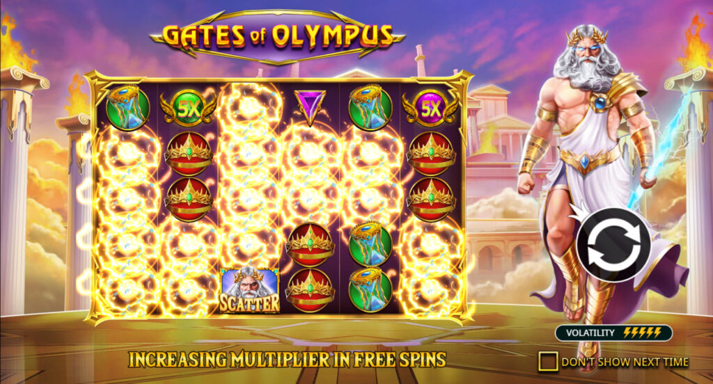 Gates of Olympus - Nổi bật bởi dễ chơi v&agrave; đồ họa ưa nh&igrave;n